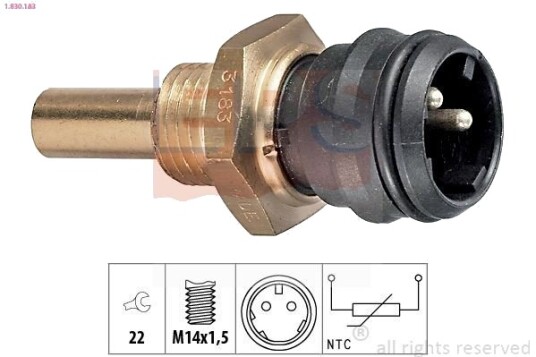 Sensor, motortemperatur EPS 1.830.183