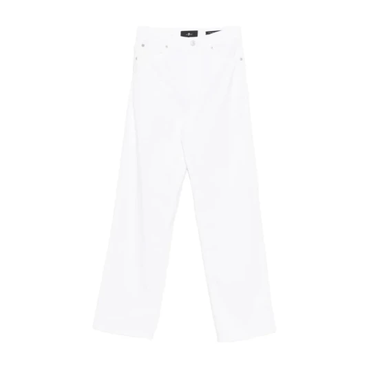 7 For All Mankind Dame Jeans Hvit W29 7 For All Mankind Dame Jeans Hvit W29