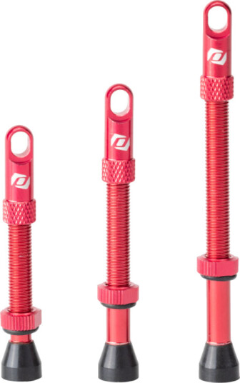 Syncros Tubeless Ventiler, 80 mm, Rød