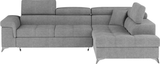 Seksjon Eltap Eridano 275x202x88 cm Raquel 04 Grå Høyre