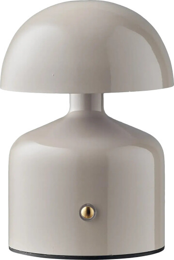 House Nordic Una - Table Lamp, Metal/Plastic, Rechargeable, Grey - Grey - 10X10X13.5CM