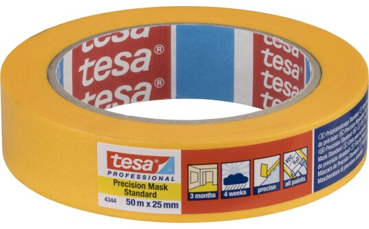 Tesa Presisjonstape 4344 50m x 25mm