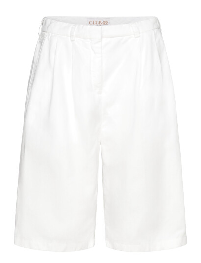 Lois Jeans Clara Topo Bermuda - White - 25