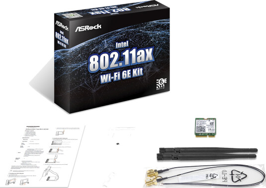 ASRock DeskMini Wi-Fi 6E M.2 Kit Intern Trådløs Bluetooth 5.3