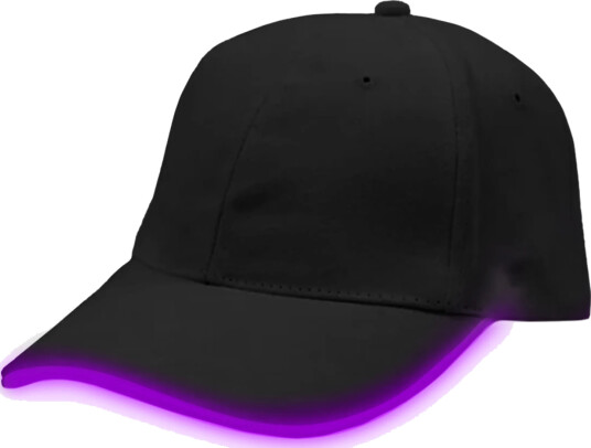 Catsson Lysende LED kaps svart One size PK02915