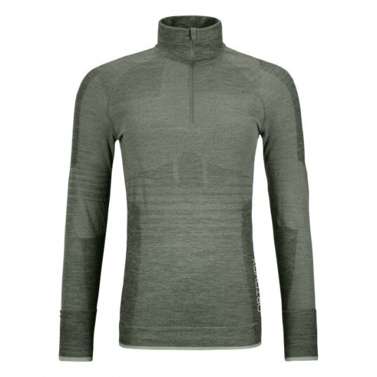 Ortovox 230 Competition Zip Neck, Dame, Arctic Grey