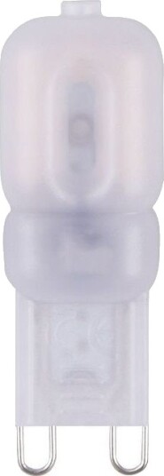 Spl G9 2W dimbar LED pære   200lm 360° matt glass 2700K   Dimbar : Dimbar Kulør : Varm