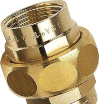 Purafit Union 1 Mf/Mf. .Siliciumbronze.Blyfri.