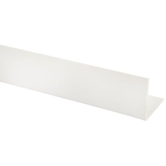 Combiwood Vinkellist PVC 20x020x2700 Hvit