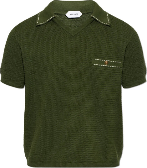 Versace Herre Strikkevarer Grønn XL, Versace Herre Strikkevarer Grønn XL,