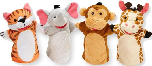 Melissa & Doug Dyrevenner Hånddukker Fra 2 År