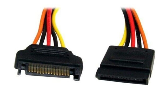 StarTech.com 15 pin SATA Power Extension Cable