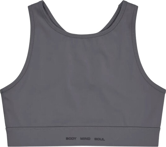7 DAYS Active Body Open Back Bra   Grey   M
