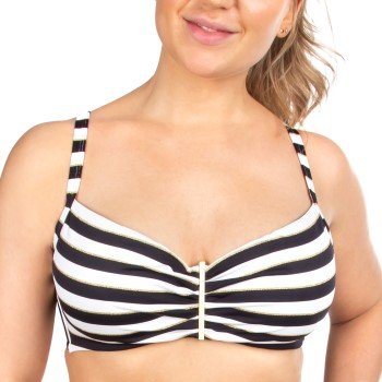 Femilet Belize Underwired Bikini Bra Svart/Hvit polyamid E 70 Dame