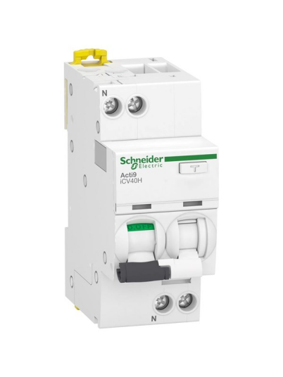 Schneider Electric Acti 9 icv40h 1pn c 10a 30ma asi rcbo (3606489444716)