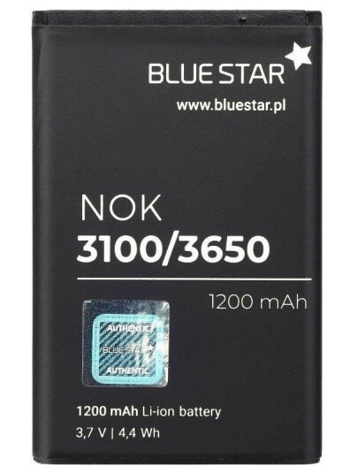 Bateria Blue Star Bluestar Battery Nokia 3110C 2700C X2-01 X2-05 Li-Ion 1200 Mah Analog Bl-5C