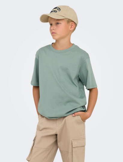 ONLY & SONS Osjfred Life Rlx Ss Tee Jrs Noos Green 110 116 ONLY & SONS Osjfred Life Rlx Ss Tee Jrs Noos Green 110 116