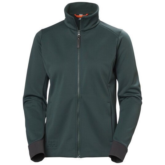 Helly Hansen Workwear Tech 72381_450 Fleecejakke grønn dame XS Klær