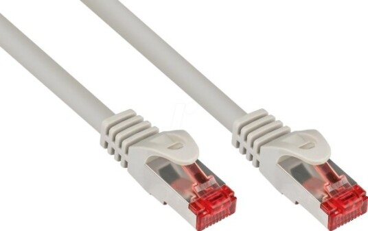 Good Connections Good Connections Rns PatchCable Rj45 S To Rj45 S 40 M Sftp Pimf Cat 6 Shaped Without Haken Gray 8060400