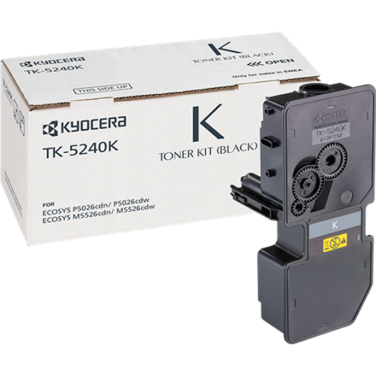 Kyocera TK-5240 BK lasertoner - 1T02R70NL0 Original - Svart 4000 sider