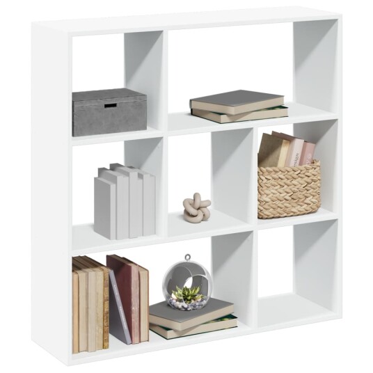 Romdeler bokhylle hvit 102x29x103,5 cm konstruert tre Romdeler bokhylle hvit 102x29x103,5 cm konstruert tre