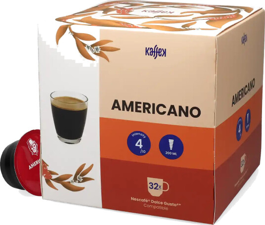 Kaffekapslen | Americano Everyday Coffee 32 kapsler til Dolce Gusto