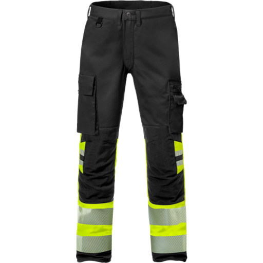 Fristads Byxa Stretch 2705 Plu, Klass 1 Varsel Gul/svart D112