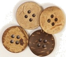 Drops Garnstudio Treknapp Coconut 15mm 516 1 stk Drops Garnstudio Treknapp Coconut 15mm 516 1 stk