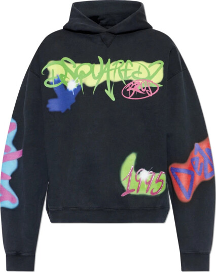 Dsquared2 Herre Gensere & Hettegensere Svart L,