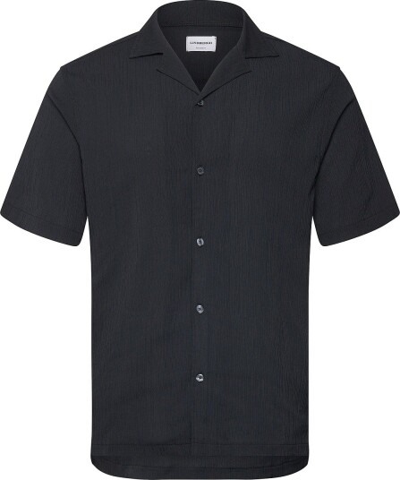 Lindbergh | Plissé S/S Resort Shirt | XXL