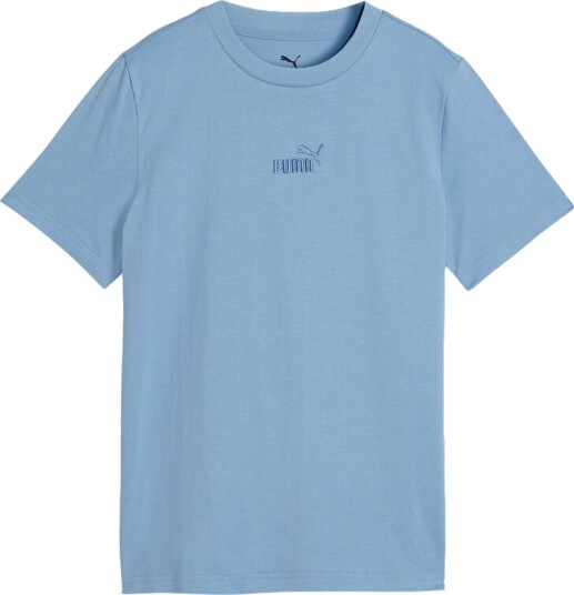 Puma T skjorte ESS Small nr. 1 Logo Zen Blue Puma 8 år (128) T skjorte Lyseblå