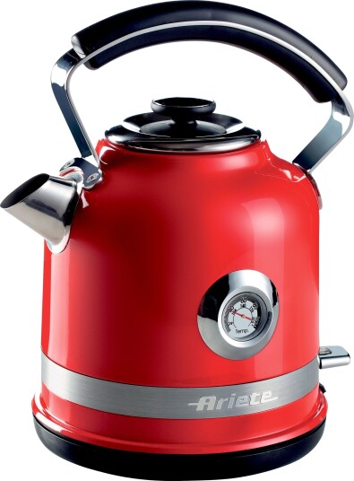 Ariete Moderna 2854 Vannkoker 1,7L 2000W - Hvit/Rød