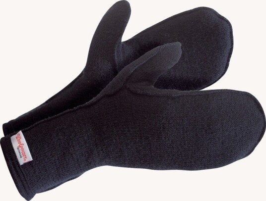 Woolpower Mittens Thin Black L