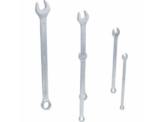 Ks Tools 517.1500, 8,10,13,17,19 Mm, Krom, Kromvanadiumstål, 15°, 5 Stykker