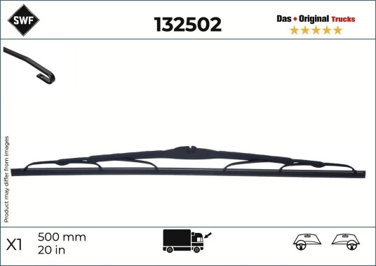 Viskerblad SWF 132502 Viskerblad SWF 132502
