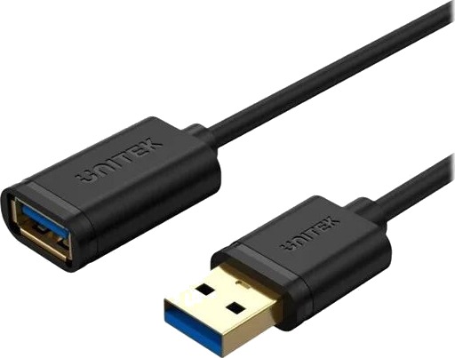 Unitek Y C458GBK USB A forlengelseskabel 1.5m Y C458GBK