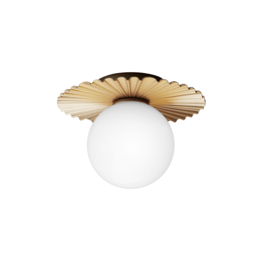 Nuura Lila Muuse Taklampe Liten Nordic Gull/ Opal Nuura Lila Muuse Taklampe Liten Nordic Gull/ Opal