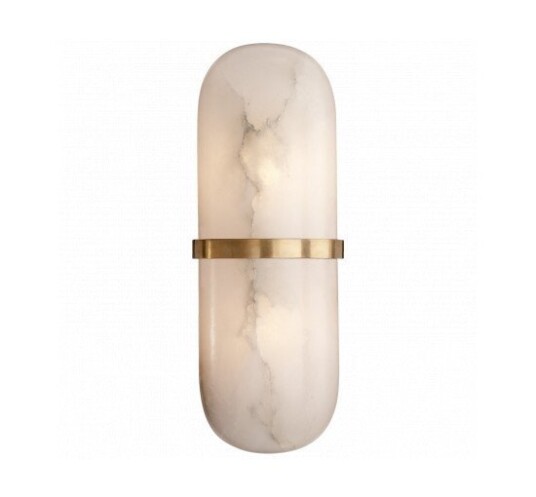 Melange Pill Form Sconce Antique-Burnished Brass Melange Pill Form Sconce Antique-Burnished Brass