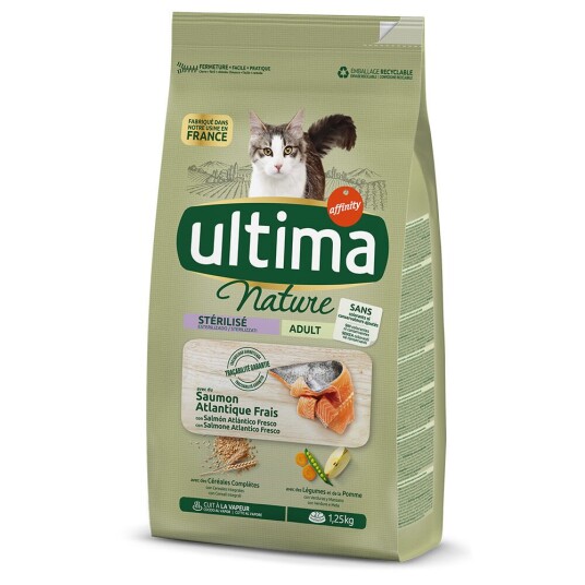 Affinity Ultima Ultima Nature Sterilized Laks 1.25 kg Affinity Ultima Ultima Nature Sterilized Laks 1.25 kg