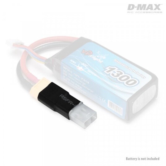 DynoMAX B9833 Connector Adapter XT60 male - Tamiya female DynoMAX B9833 Connector Adapter XT60 male - Tamiya female