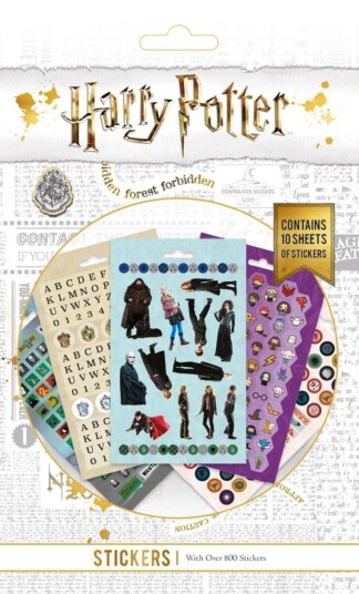 Harry Potter klistermerker 10 ark med 800 klistremerker Harry Potter klistermerker 10 ark med 800 klistremerker