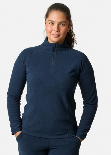 Swedemount Geilo Fleece Halfzip Ii W Navy 40 Trøyer