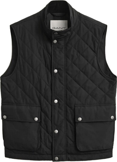 Gant Quilted Vest Black XL