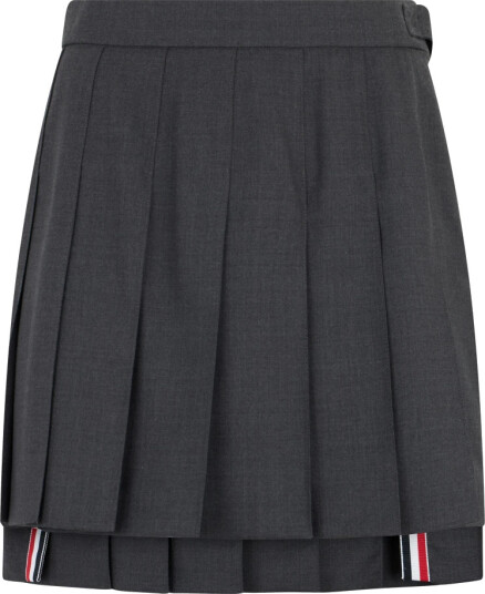Thom Browne Dame Skjørt Grå S,