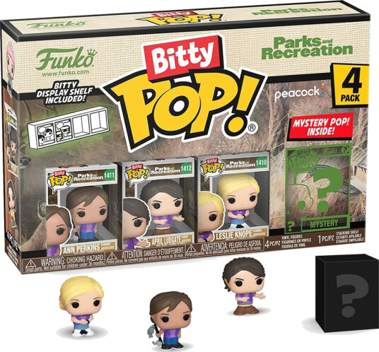 FUNKO BITTY POP!: TELEVISION: Parks & Recreation Goddess 4PK