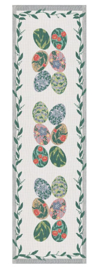 Ekelund Egg Collection Bordløper 35x120 cm Flerfarget