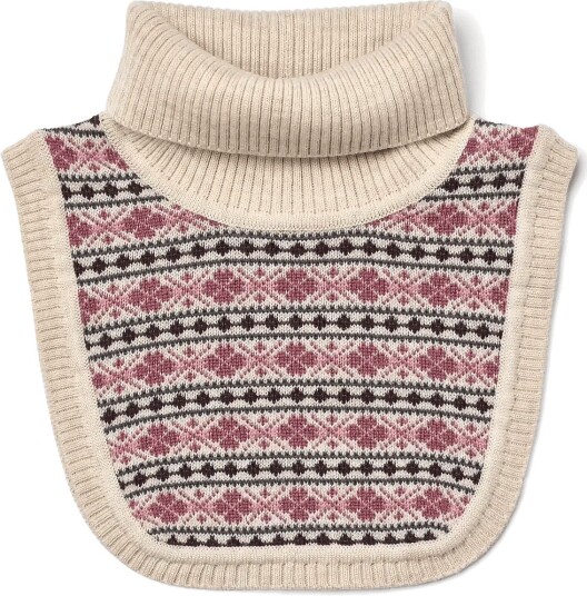 Wheat Jacquard Neckwarmer Majo EGGSHELL One Size