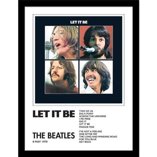 The Beatles Let It Be Framed Print