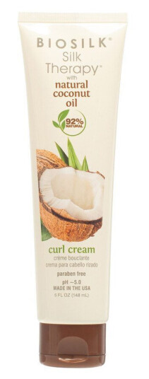 Biosilk Silk Therapy Coconut Oil Curl Cream 148ml