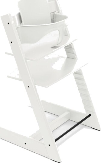 Stokke Tripp Trapp Matstol inkl Babysett White Stokke Tripp Trapp Matstol inkl Babysett White